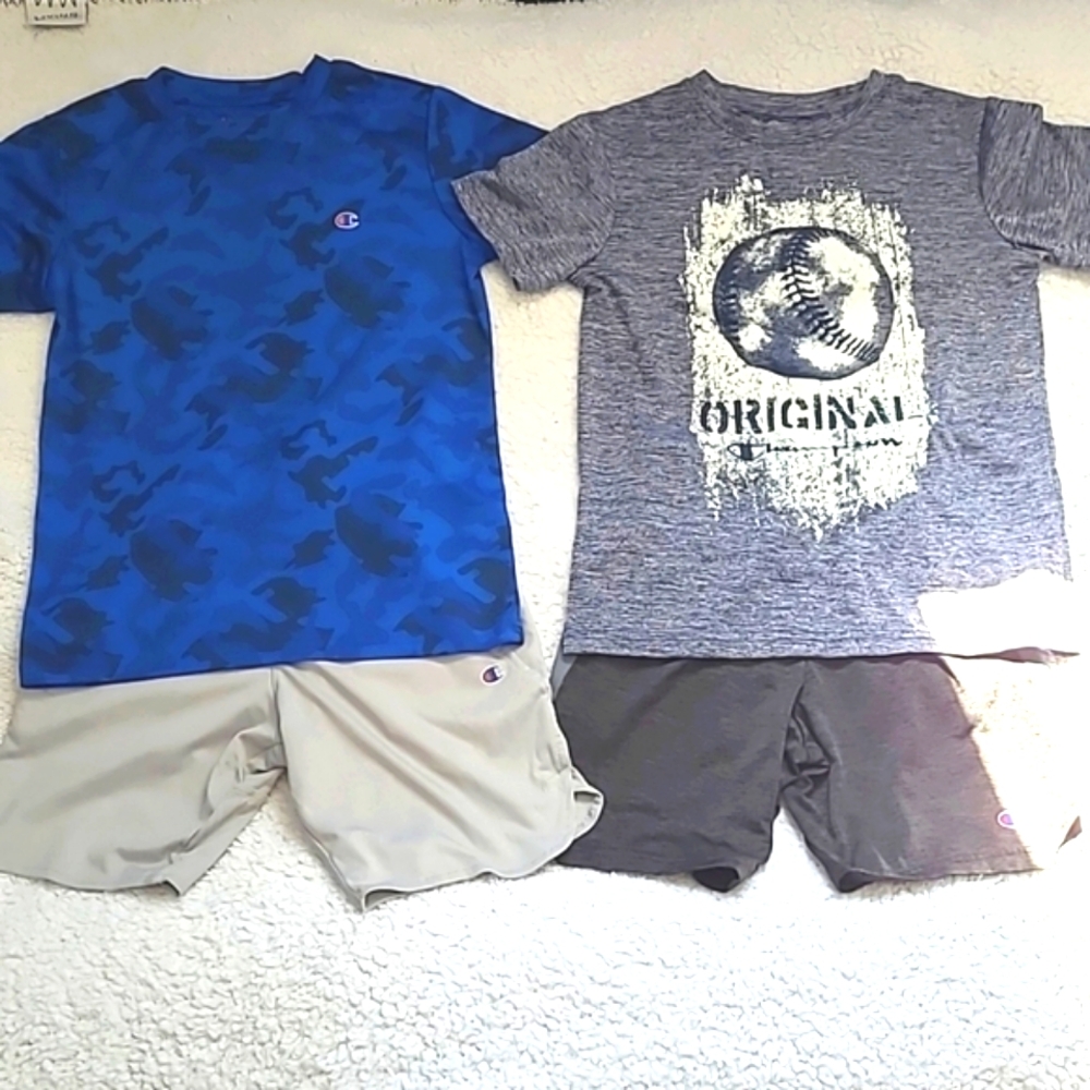 Champion Boys  Athletic Short/Shirt bundle Sets size 7-8